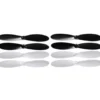 Traxxas Rotor Blade Set, White (4), Black (4) – TRX6225