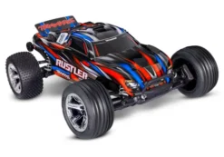 Traxxas Rustler 2WD BL-2S HD brushless electro truggy RTR Rood