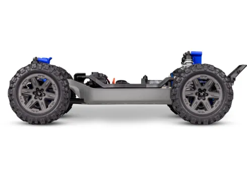 Traxxas Rustler 4X4 BL2-S Brushless 1/10 Stadium Truck Blauw + (GRATIS Traxxas 3000mah 7.4V 2S Lipo + Traxxas Charger EZ-Peak USB-C 40W lader twv €68.90)