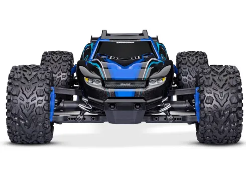 Traxxas Rustler 4X4 BL2-S Brushless 1/10 Stadium Truck Blauw + (GRATIS Traxxas 3000mah 7.4V 2S Lipo + Traxxas Charger EZ-Peak USB-C 40W lader twv €68.90)