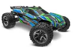 Traxxas Rustler 4X4 VXL HD Truggy Truck RTR TSM 2.4Ghz Groen (Versie 2024) – zonder batterij en lader