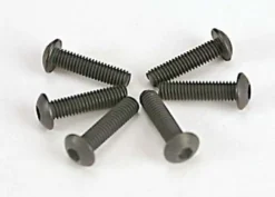 Traxxas Screws 3x12mm button-head machine (hex drive) (6) – TRX2578