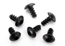 Traxxas Screws, 2.6x5mm button-head, self-tapping (hex drive) (6) – TRX7944