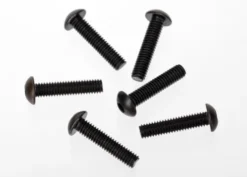 Traxxas Screws 4x18mm button-head machine (hex drive) (6) – TRX3929