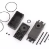Traxxas Servo case, plastic (top, middle, bottom)/ gaskets/ hardware (for 2275 servo) – TRX2276