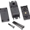 Traxxas Servo case, plastic (top, middle, bottom)/ gaskets/ hardware (for 2250, 2255 servos) – TRX2251