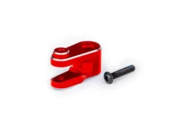 Traxxas Servo horn, steering, 6061-T6 aluminum (red-anodized)/ 3x15mm BCS (with threadlock) (1) – TRX10247-RED