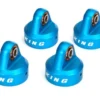Traxxas Shock caps, aluminum (blue-anodized), King Shocks (4) – TRX8457