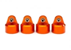 Traxxas Shock caps, aluminum (orange-anodized), GT-Maxx shocks (4) – TRX8964T
