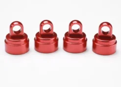 Traxxas Shock caps aluminum red-anodized – TRX3767X