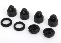 Traxxas Shock caps, GT-Maxx shocks (2)/ spring perch/ adjusters (2) (for 2 shocks) (for Sledge) – TRX9664