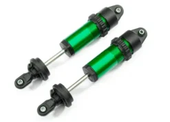 Traxxas Shocks, GT-Maxx, aluminum (green-anodized) (fully assembled w/o springs) (2) – TRX8961G