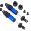 Traxxas Shocks, GT-Maxx, aluminum (blue-anodized) (fully assembled w/o springs) (2) – TRX9660