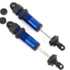 Traxxas Shocks, GT-Maxx, long, aluminum (blue-anodized) (fully assembled w/o springs) (2) – TRX9661