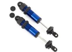 Traxxas Shocks, GT-Maxx, long, aluminum (blue-anodized) (fully assembled w/o springs) (2) – TRX9661