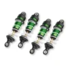 Traxxas Shocks, GTR long, green-anodized, PTFE-coated bodies with TiN shafts (assembled with springs) (4) – TRX10765-GRN