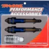 Traxxas Shocks, GTR xx-long blue-anodized, PTFE-coated bodies with TiN shafts (fully assembled, without springs) (2) – TRX7462