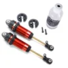 Traxxas Shocks, GTR xx-long red-anodized, PTFE-coated bodies with TiN shafts (fully assembled, without springs) (2) – TRX7462-RED
