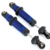 Traxxas Shocks, GTS, aluminum (blue-anodized) (assembled with spring retainers) (2) – TRX8260A