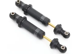 Traxxas Shocks, GTS hard-anodized, PTFE-coated aluminum bodies with TiN shafts (assembled with spring retainers) (2) – TRX8260X