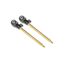 TRAXXAS Shock shafts, GT-Maxx®, 110mm (assembled with rod ends & hollow balls) (TiN-coated) (2) – TRX10964T