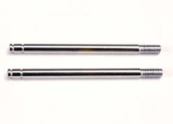 Traxxas Shock shafts steel – chrome finish long – TRX1664