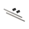 TRAXXAS Shock shaft 3x57mm (GTS) (2) (includes bump stops) (for use with TRX-4 Long Arm – TRX8161