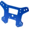 Traxxas Shock tower, front, 6061-T6 aluminum (blue-anodized) – TRX9539