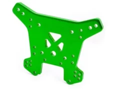 Traxxas Shock tower, rear, 6061-T6 aluminum (green-anodized) – TRX9538G