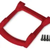 Traxxas Skid plate, roof (body) (red)/ 3x12mm CS (4) – TRX6728R