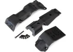 Traxxas Skid plate set, front/ skid plate, rear – TRX8637