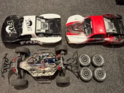 Traxxas Slash 4×4 VXL short course truck compleet met 2x body en 2x bandenset (in een nette staat / zonder zender set)!
