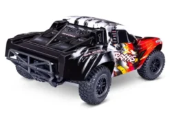 Traxxas Slash 2WD HD VX3 3S Brushless short course truck RTR TSM 2.4Ghz 100 km/h zonder accu en lader – Rood