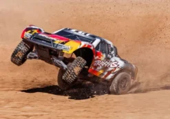 Traxxas Slash 2WD HD VX3 3S Brushless short course truck RTR TSM 2.4Ghz 100 km/h zonder accu en lader – Rood