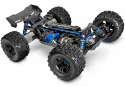 Traxxas Sledge Belted 1/8 4WD Brushless Monster Truck RTR TSM 2.4Ghz (Versie 2024) Rood – zonder batterij en lader