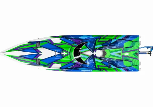 Traxxas Spartan Brusless Boat RTR TSM 2.4Ghz Groen 2022 – zonder batterij en lader