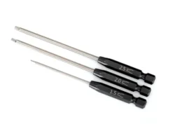 Traxxas Speed Bit Set, hex driver, 3-piece straight (1.5mm, 2.0mm, 2.5mm), 1/4″ drive – TRX8715