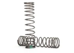 Traxxas Spring, shock, 139mm (natural finish) (GTR) (progressive, 0.937 rate, orange stripe) (2) – TRX8443