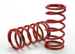 Traxxas Spring shock red GTR – 4.4 rate black – TRX5441