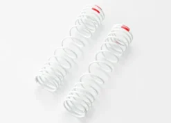 Traxxas Springs rear – progressive rate white – TRX5859