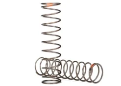 Traxxas Springs, shock (natural finish) (GTS) (0.39 rate, orange stripe) (2) – TRX8044