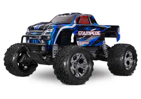 Traxxas Stampede 2WD BL-2S HD brushless electro monster truck RTR Blauw