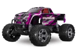 Traxxas Stampede 2WD BL-2S HD brushless electro monster truck RTR Roze