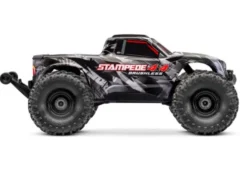 Traxxas Stampede 4X4 HD VX3 3S Brushless mosnter truck RTR TSM 2.4Ghz 100 km/h zonder accu en lader – Zwart