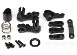 Traxxas Steering bellcranks/ servo saver/ servo saver spring/ servo spring retainer/servo horn, steering – TRX6845X