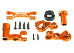 Traxxas Steering bellcranks (left & right)/ draglink (6061-T6 aluminum, orange-anodized) (fits XRT) – TRX7843-ORNG
