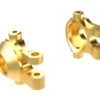 Traxxas Steering blocks, brass (7 grams) (left & right)/ 2.5x12mm BCS (with threadlock) (2)/ 2x6mm SS (with threadlock) (4) – TRX9737