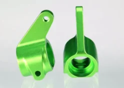Traxxas Steering blocks 6061-T6 aluminum green-anodized – TRX3636G