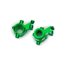 Traxxas Steering blocks, 6061-T6 aluminum green-anodized left & right 3x18mm BCS with threadlock 2 – TRX10237-GRN