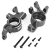 Traxxas Steering blocks, 6061-T6 aluminum (gray-anodized), left & right – TRX7836-GRAY